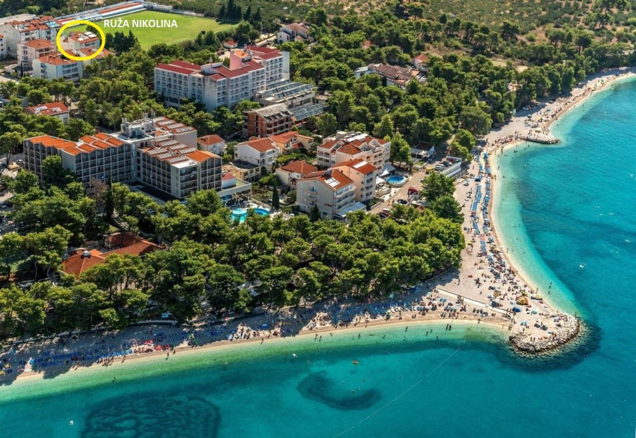 Ruza&Nikolina "1" Apartmani - Baška Voda المظهر الخارجي الصورة