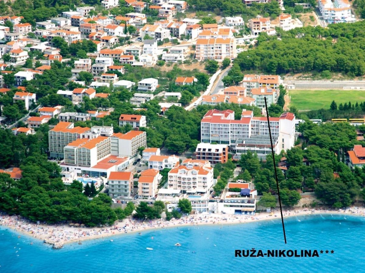 Ruza&Nikolina "1" Apartmani - Baška Voda المظهر الخارجي الصورة