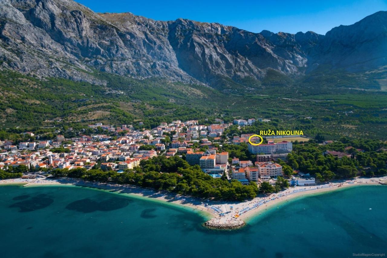 Ruza&Nikolina "1" Apartmani - Baška Voda المظهر الخارجي الصورة