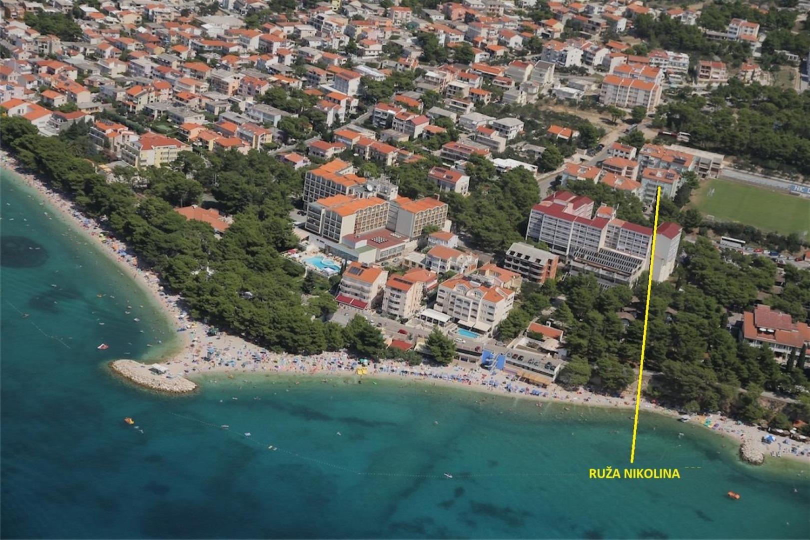 Ruza&Nikolina "1" Apartmani - Baška Voda المظهر الخارجي الصورة
