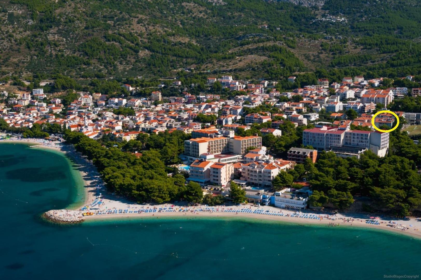 Ruza&Nikolina "1" Apartmani - Baška Voda المظهر الخارجي الصورة