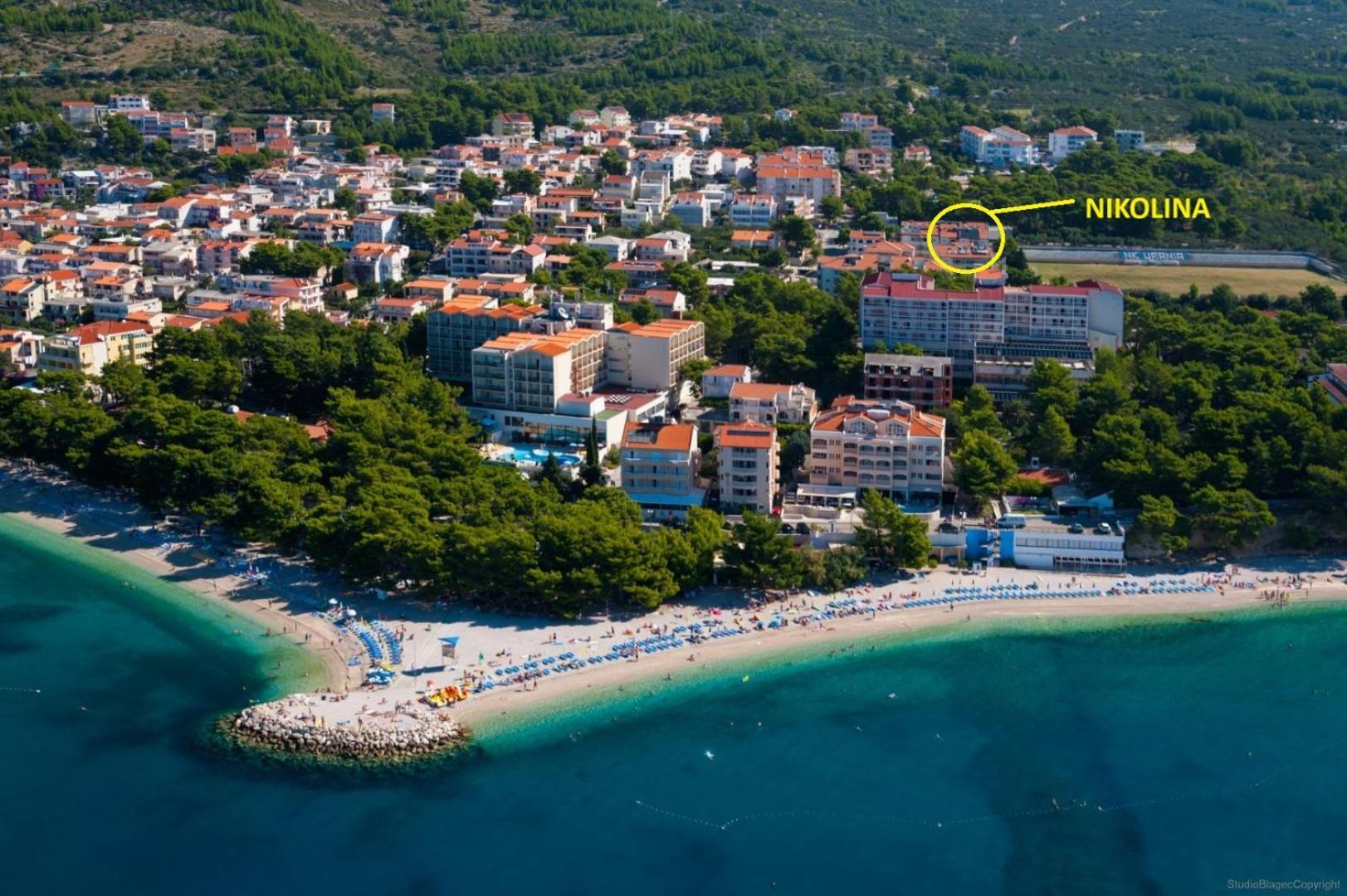 Ruza&Nikolina "1" Apartmani - Baška Voda المظهر الخارجي الصورة
